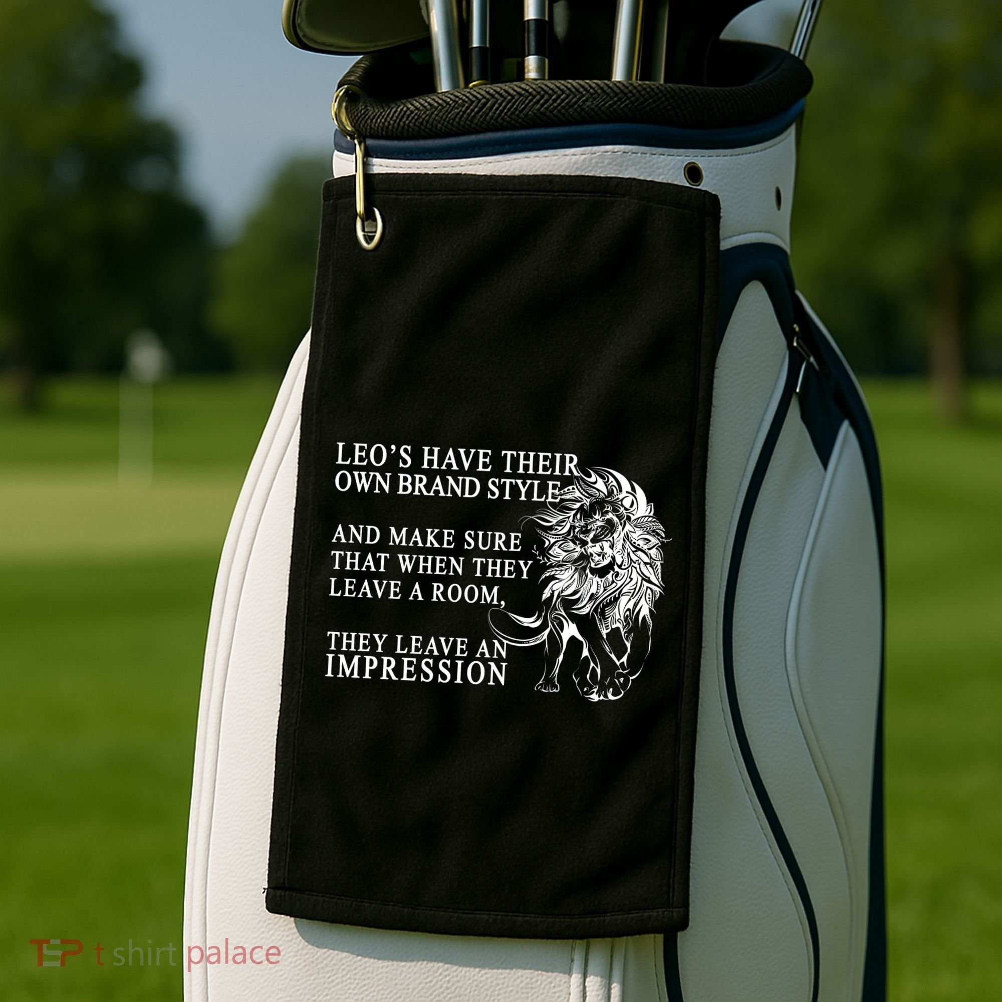 Leo Brand Of Style Zodiac Golf Towel