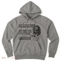 Leo Brand Of Style Zodiac Hoodie thumb 0