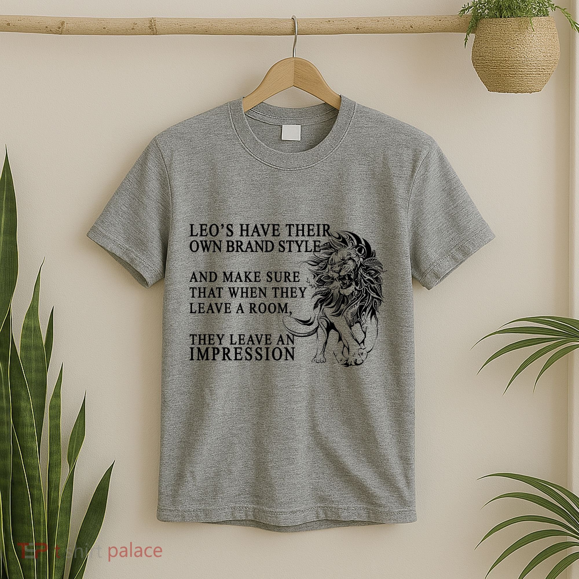 Leo Brand Of Style Zodiac T-Shirt