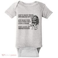 Leo Brand Of Style Zodiac Baby Bodysuit thumb 0