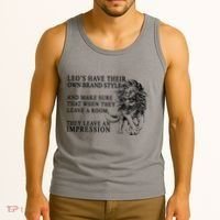 Leo Brand Of Style Zodiac Tank Top thumb 3