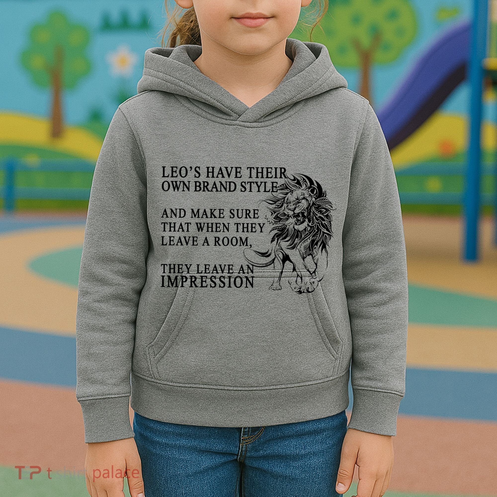 Leo Brand Of Style Zodiac Kids Hoodie