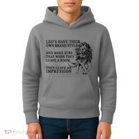 Leo Brand Of Style Zodiac Kids Hoodie thumb 4