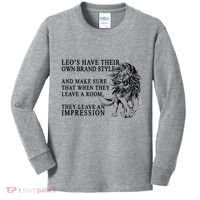 Leo Brand Of Style Zodiac Kids Long Sleeve Shirt thumb 0