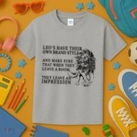 Leo Brand Of Style Zodiac Kids T-Shirt thumb 3