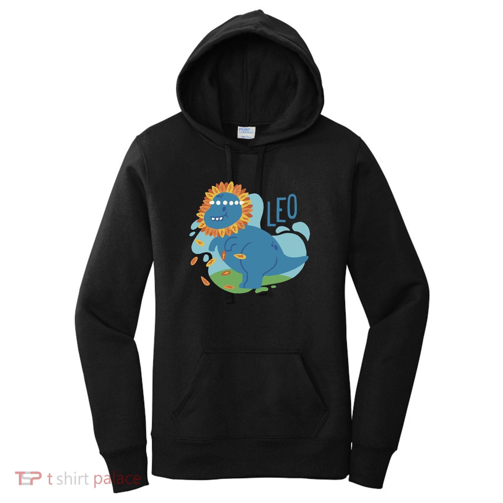 Leo Dinosaur Women's Hoodie