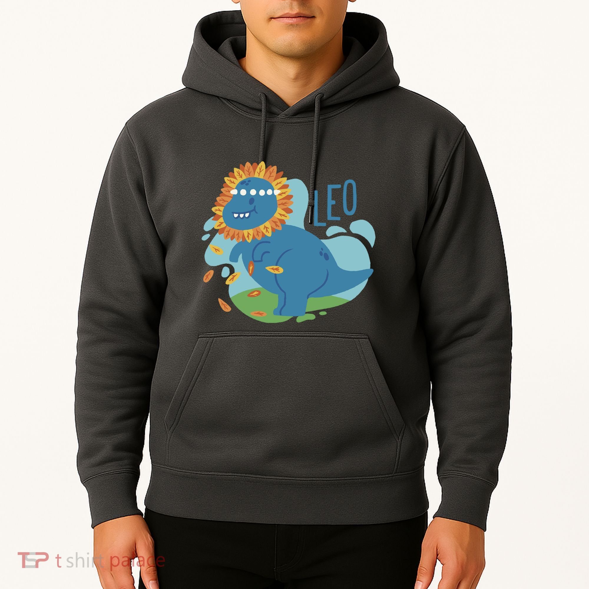 Leo Dinosaur Hoodie