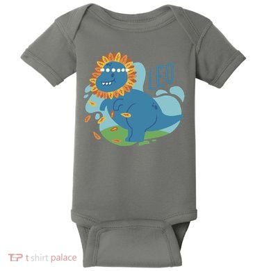 Leo Dinosaur Baby Bodysuit