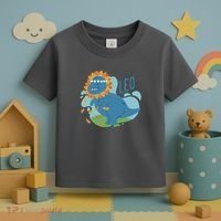 Leo Dinosaur Toddler T-Shirt thumb 3