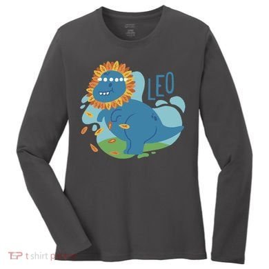 Leo Dinosaur Women's Long Sleeve Shirt