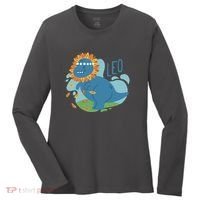 Leo Dinosaur Women's Long Sleeve Shirt thumb 0