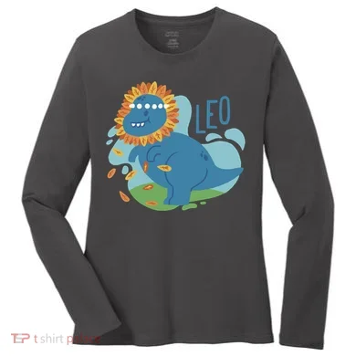 Leo Dinosaur Women's Long Sleeve Shirt