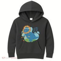 Leo Dinosaur Kids Hoodie thumb 0