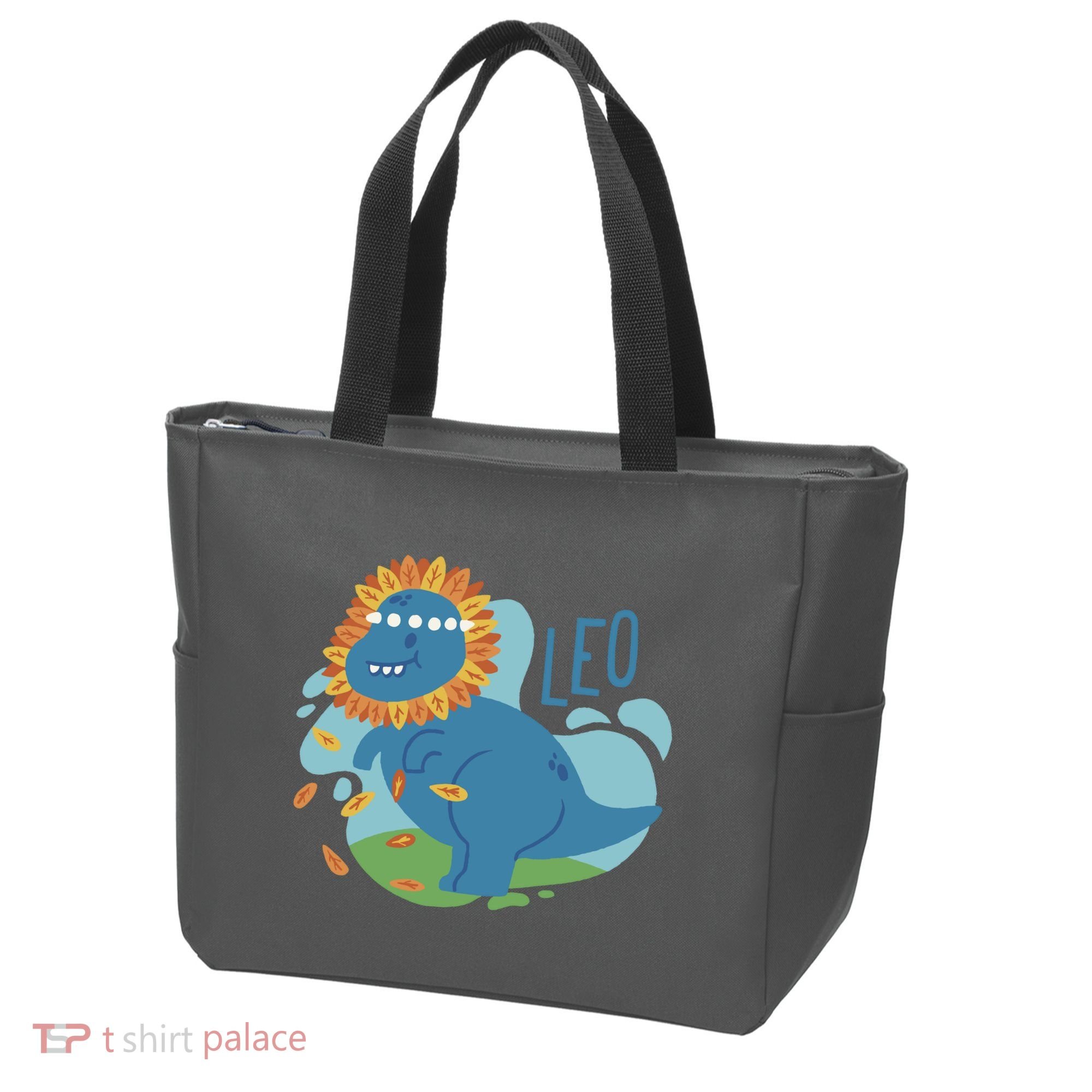 Leo Dinosaur Tote Bag