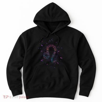 Leo Floral Zodiac Hoodie