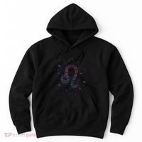 Leo Floral Zodiac Hoodie thumb 0