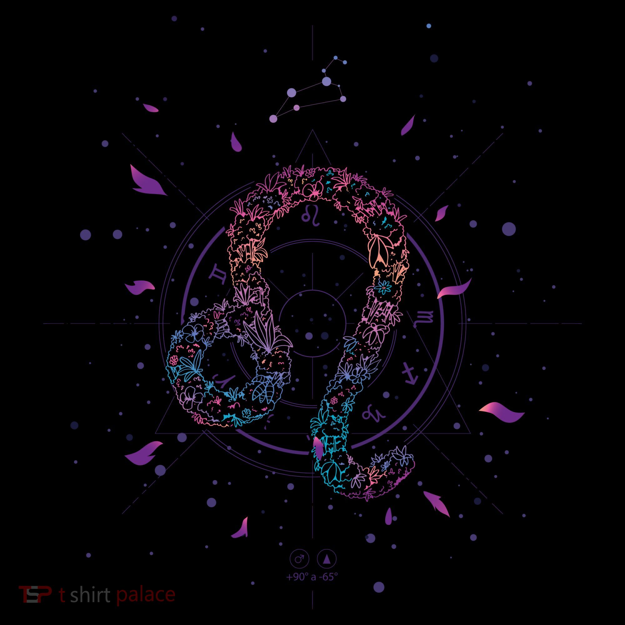 Leo Floral Zodiac Sweatshirt