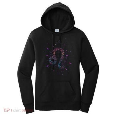 Leo Floral Zodiac Women's Hoodie