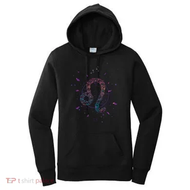 Leo Floral Zodiac Women's Hoodie