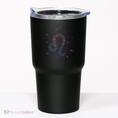 Leo Floral Zodiac Tumbler