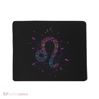 Leo Floral Zodiac Mousepad