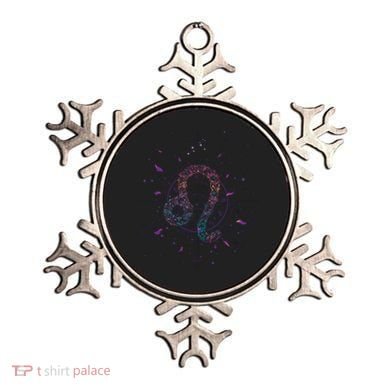 Leo Floral Zodiac Ornament