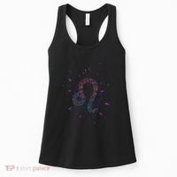 Leo Floral Zodiac Women's Tank Top thumb 0