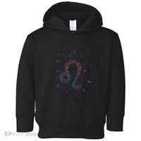 Leo Floral Zodiac Toddler Hoodie thumb 0