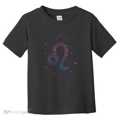 Leo Floral Zodiac Toddler T-Shirt