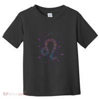 Leo Floral Zodiac Toddler T-Shirt thumb 0