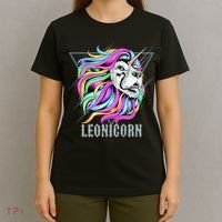 Leo Leonicorn Funny Unicorn Zodiac Sign T-Shirt thumb 4
