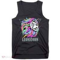 Leo Leonicorn Funny Unicorn Zodiac Sign Tank Top thumb 0