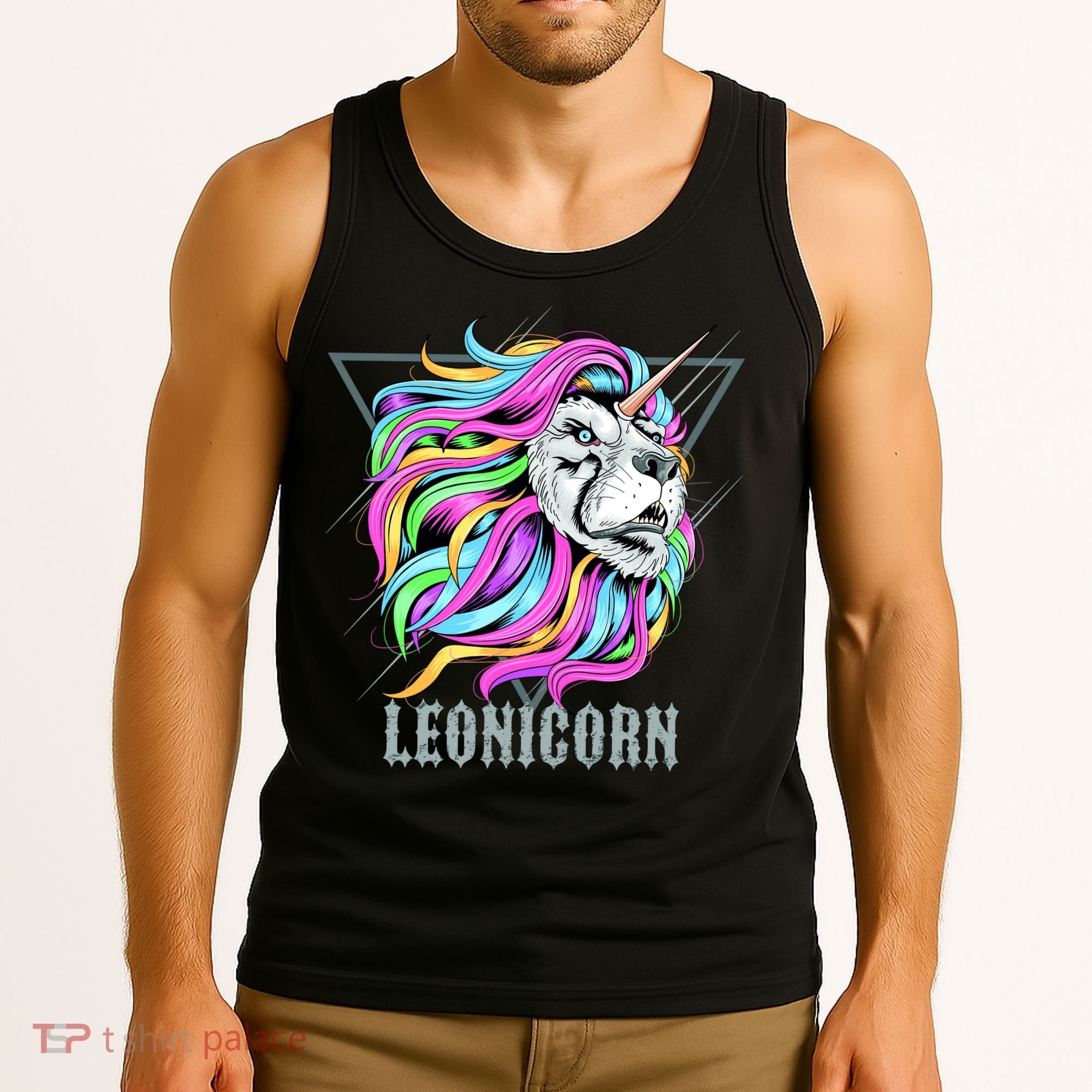 Leo Leonicorn Funny Unicorn Zodiac Sign Tank Top