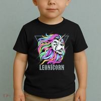 Leo Leonicorn Funny Unicorn Zodiac Sign Toddler T-Shirt thumb 2