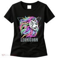 Leo Leonicorn Funny Unicorn Zodiac Sign Women's T-Shirt thumb 0