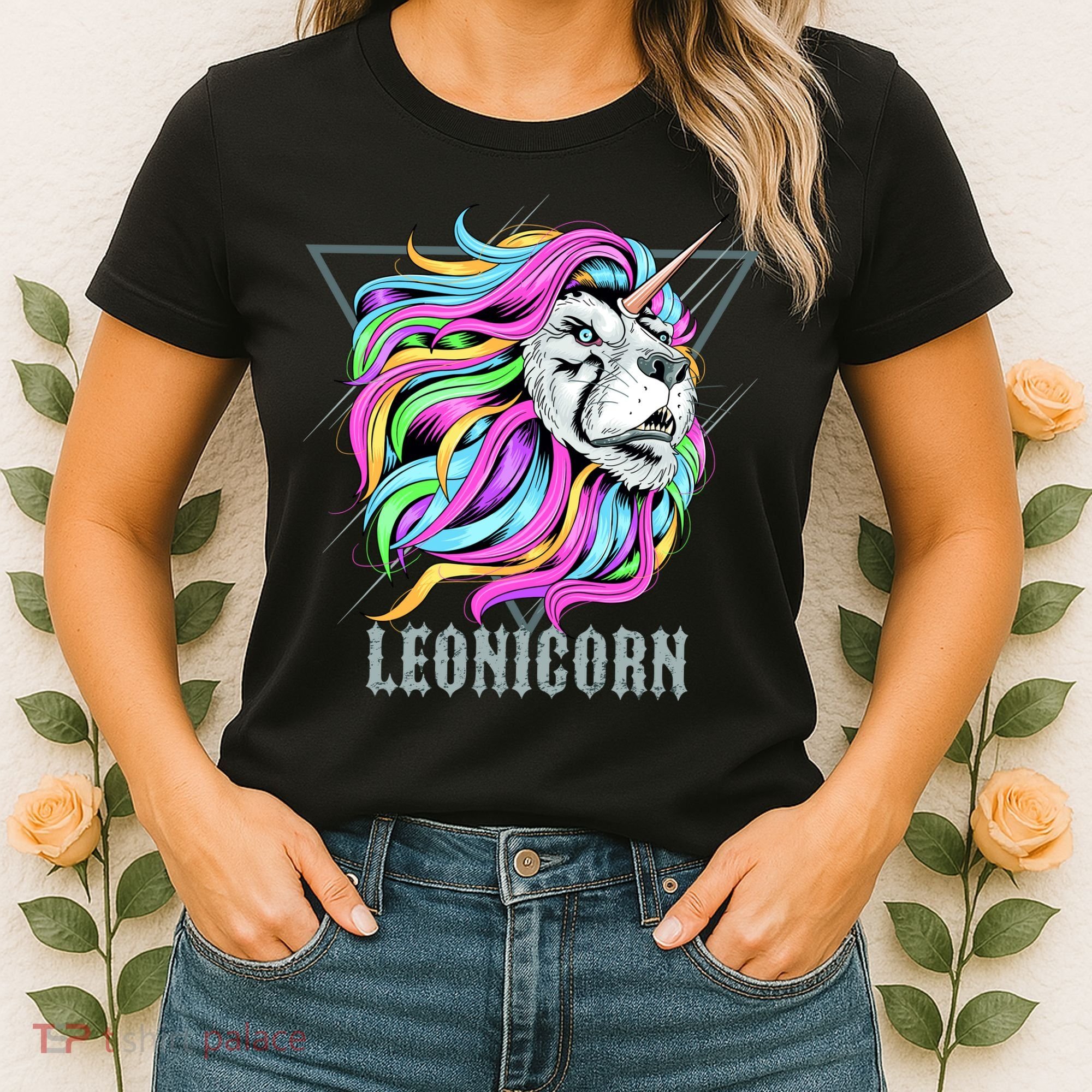 Leo Leonicorn Funny Unicorn Zodiac Sign Women's T-Shirt