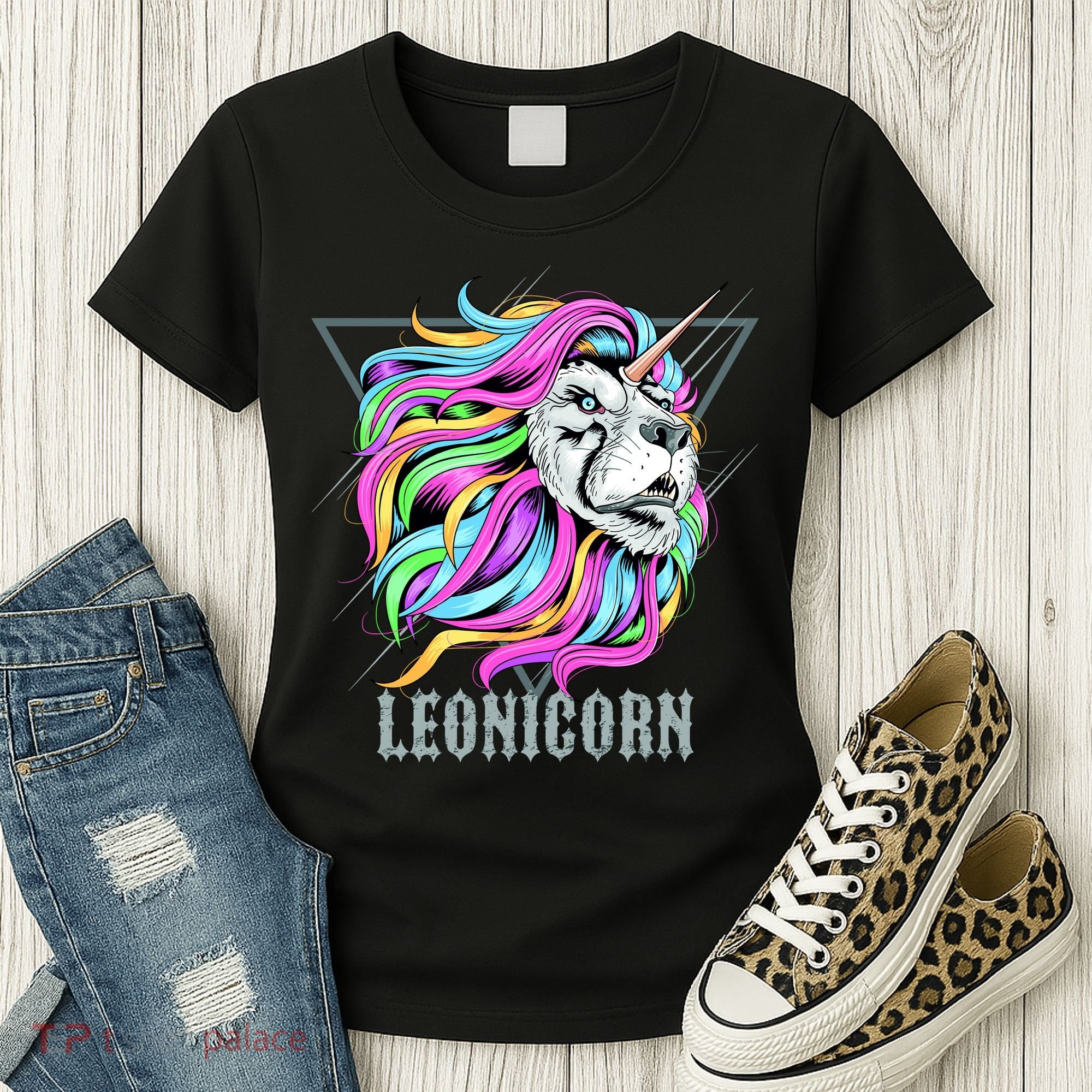 Leo Leonicorn Funny Unicorn Zodiac Sign Women's T-Shirt