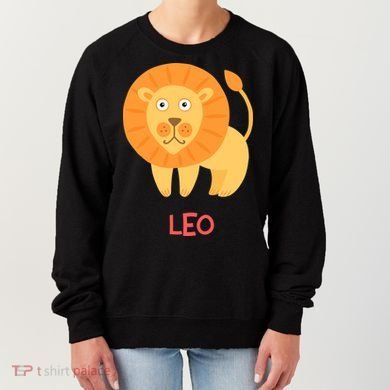 Leo Lion Zodiac sign Cute Women's Sweatshirt