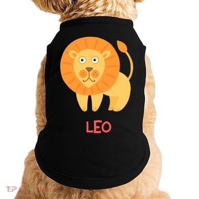 Leo Lion Zodiac sign Cute Doggie Tank