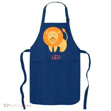 Leo Lion Zodiac sign Cute Apron