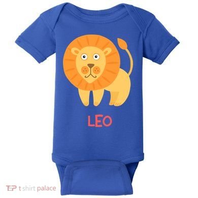 Leo Lion Zodiac sign Cute Baby Bodysuit