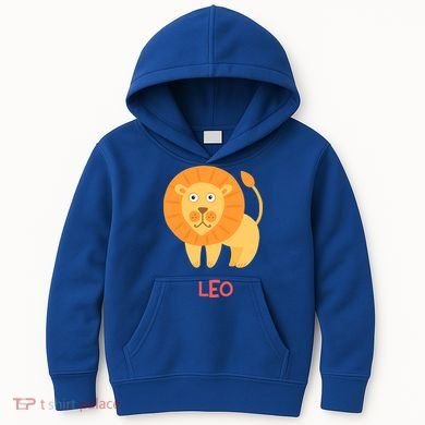 Leo Lion Zodiac sign Cute Kids Hoodie