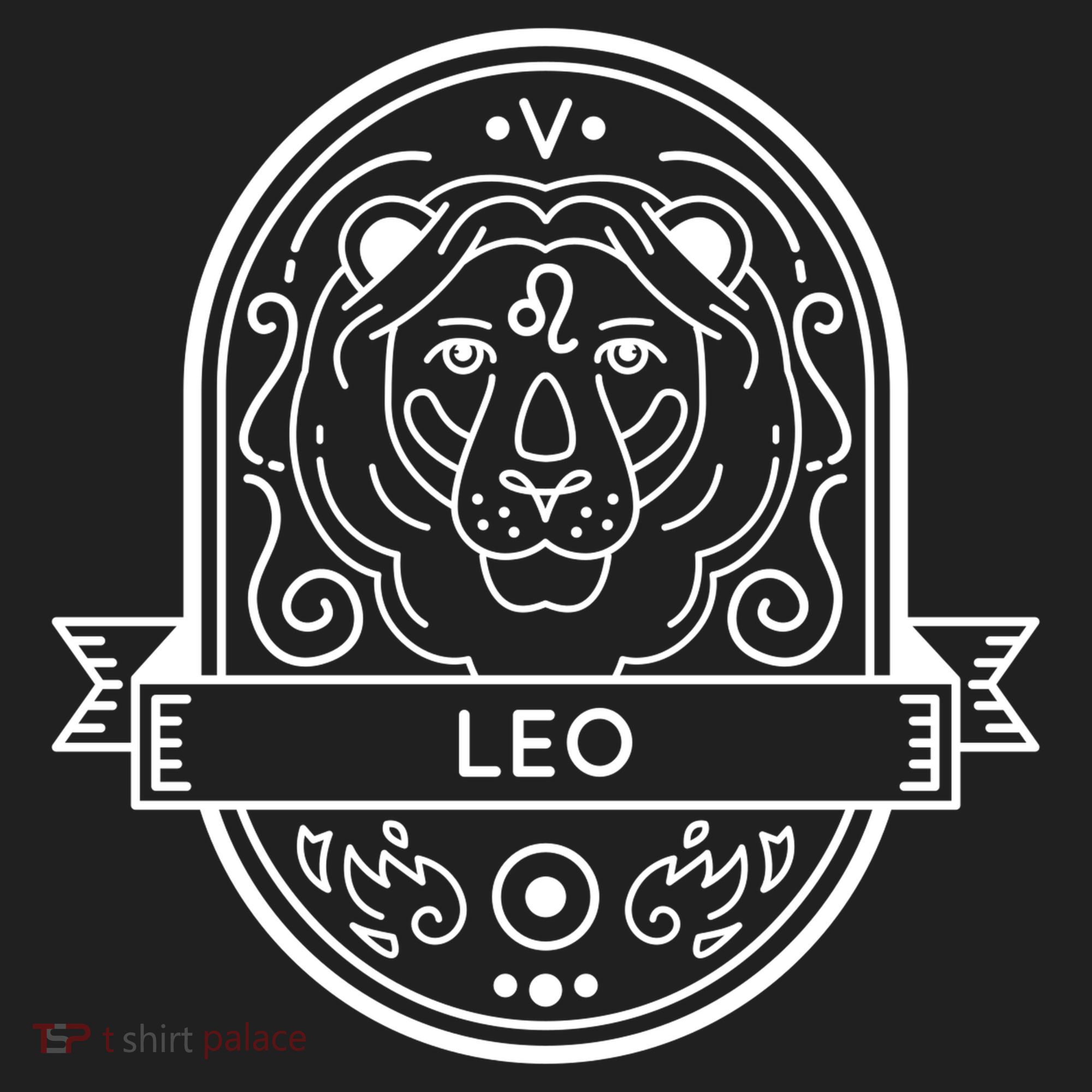 Leo Zodiac Symbol Design Women's Sweatshirt