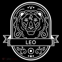 Leo Zodiac Symbol Design Toddler Hoodie thumb 2