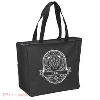 Leo Zodiac Symbol Design Tote Bag thumb 2