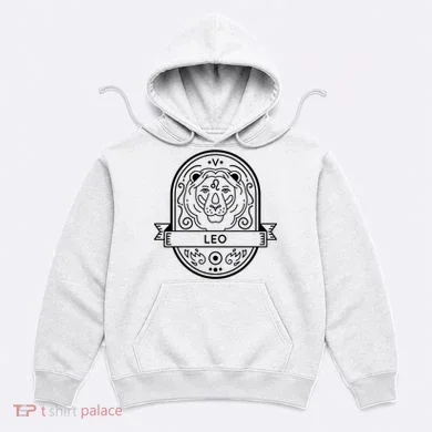 Leo Zodiac Symbol Design Hoodie