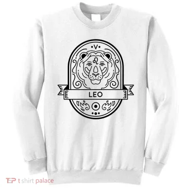 Leo Zodiac Symbol Design Sweatshirt