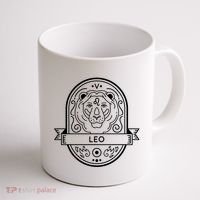 Leo Zodiac Symbol Design Coffee Mug thumb 1