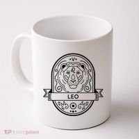 Leo Zodiac Symbol Design Coffee Mug thumb 0