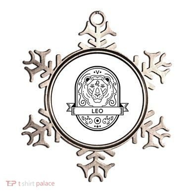 Leo Zodiac Symbol Design Ornament
